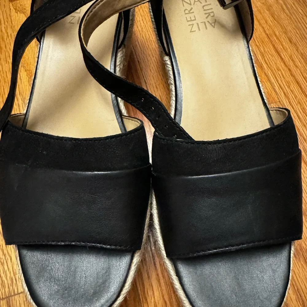 Naturalizer Platform Open Toe Espadrille